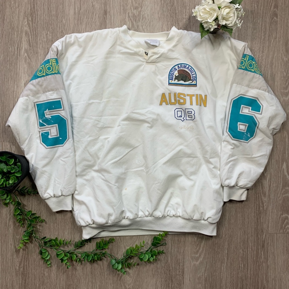Vintage adidas Austin Armadillos sweater